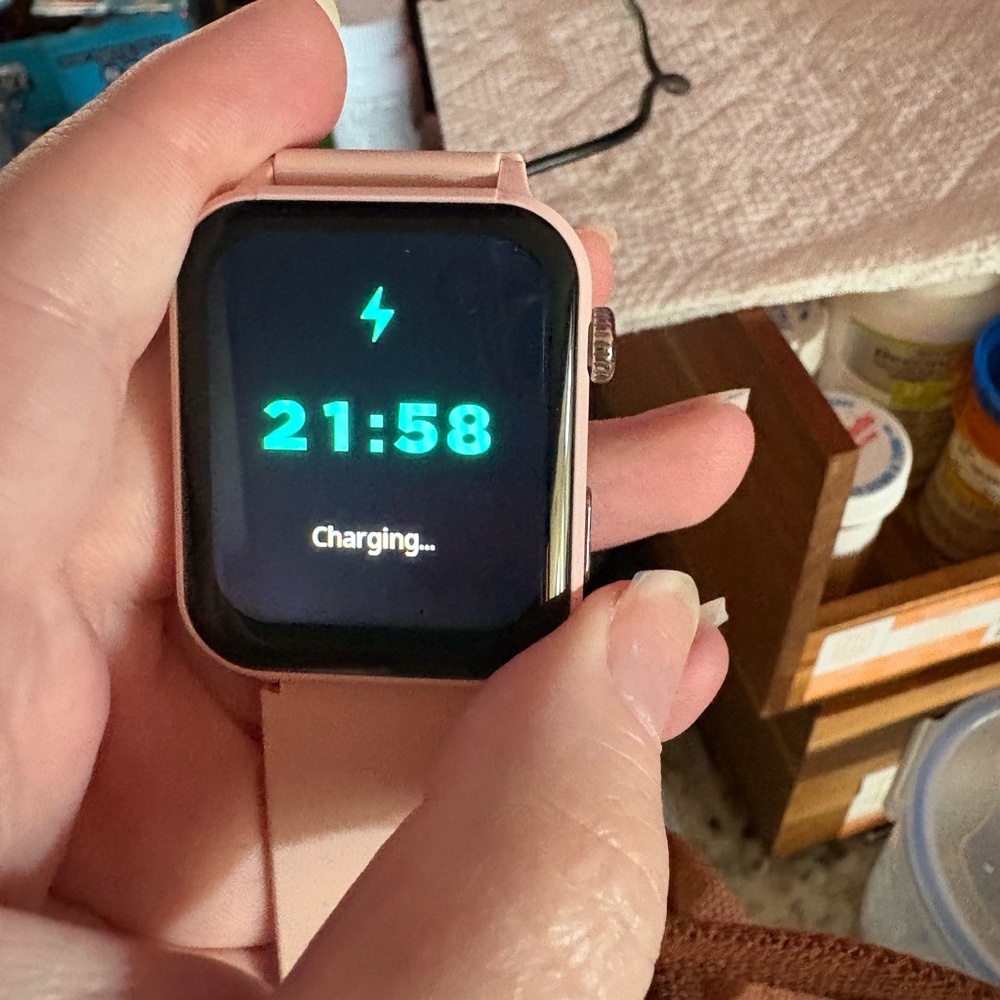 Elegant Pink Smartwatch